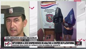 Asaltaron a un conductor de Bolt con un arma de juguete y fueron detenidos - Megacadena - Diario Digital