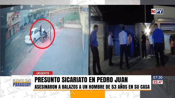 Presunto sicariato en Pedro Juan Caballero - Noticias Paraguay
