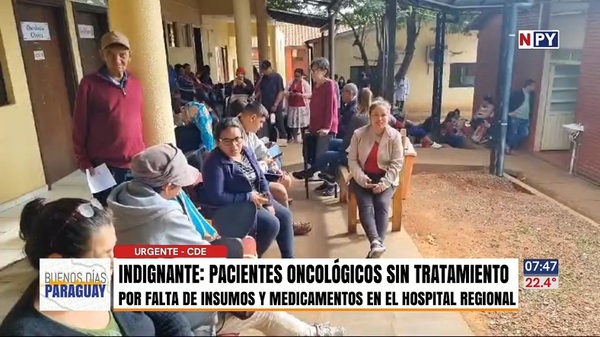 Pacientes oncológicos no reciben tratamiento por falta de insumos en CDE - Noticias Paraguay