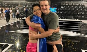 Aye Alfonso y su dedicatoria a Miguelito Quintana: “Mi ídolo y campeón sos vos”