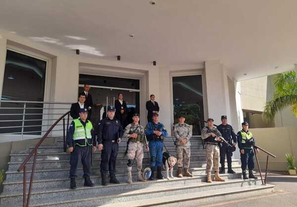 Encarnación: Importante operativo de seguridad por reunión de Fiscales Generales del Mercosur