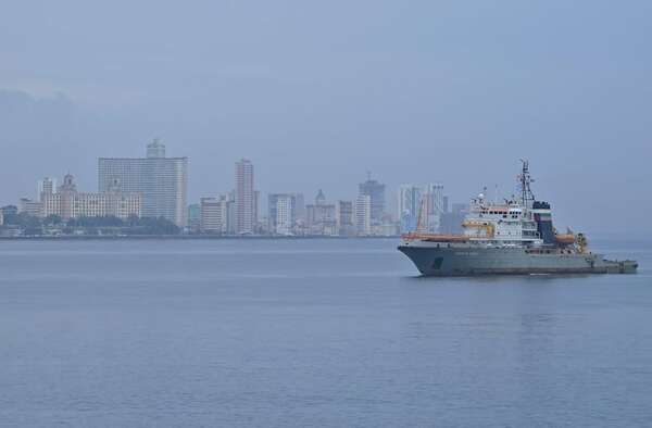 Llega a La Habana la flotilla de la Marina rusa con una fragata y un submarino nuclear - Mundo - ABC Color