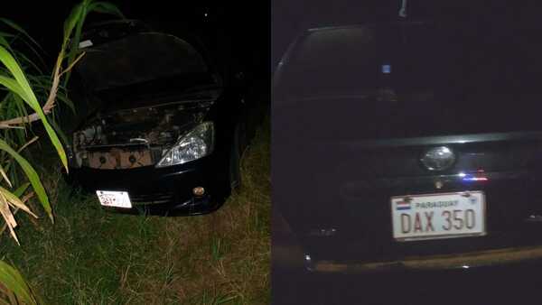 En La Paz, abandonaron automóvil hurtado en Encarnación