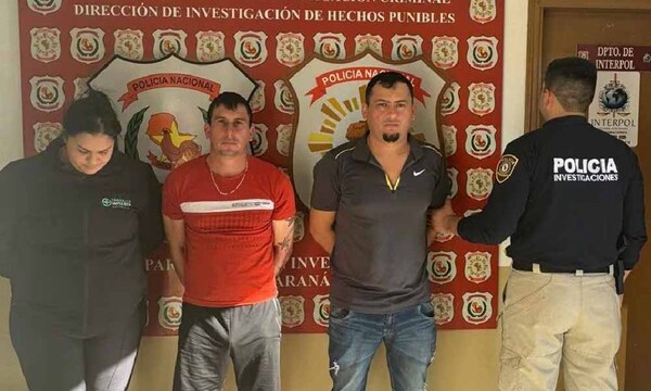 Detienen a empleada infiel y a sus dos cómplices tras asalto a cobrador de farmacia – Prensa 5