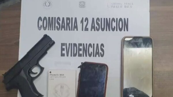 Policía detiene a pareja que asaltó a conductor de plataforma de viajes en Asunción