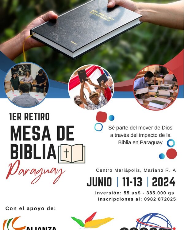 Inicia el 1º Retiro Mesa de la Biblia: Un Encuentro de Líderes Comprometidos con la Palabra en Paraguay