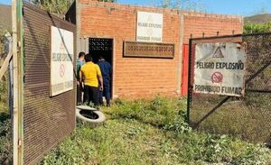 Roban cargamento de explosivos de una cantera