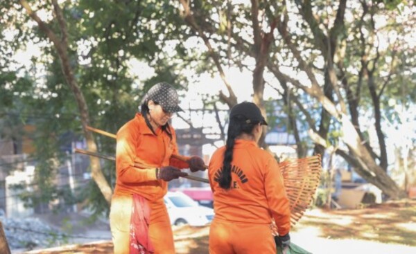 Realizan minga ambiental en inmediaciones de la Aduana