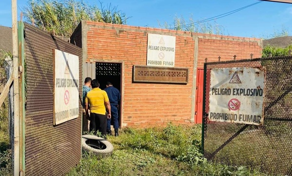 Hurtan material explosivo de una cantera en Itapúa