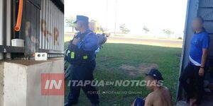 APREHENDIERON A DOS PERSONAS POR HURTAR CABLES EN ENCARNACIÓN  - Itapúa Noticias