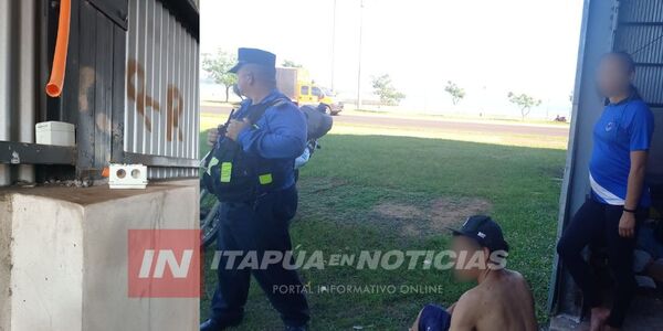 APREHENDIERON A DOS PERSONAS POR HURTAR CABLES EN ENCARNACIÓN  - Itapúa Noticias