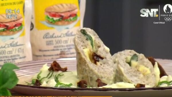 La Cocina de Cada Día: ''Roll de pollo con cremoso de batata'' con Hellmans - SNT