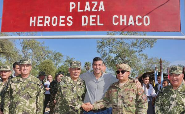Presidente Peña encabeza conmemoración de los 89 años del tratado de paz de la Guerra del Chaco