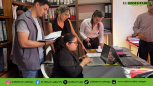 Fiscales incautaron numerosas documentaciones de Municipalidad de Tomás Romero Pereira y empresas