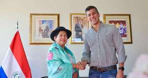 La Nación / Peña se reunió con la canciller de Bolivia y confirmó encuentro con su par Luis Arce