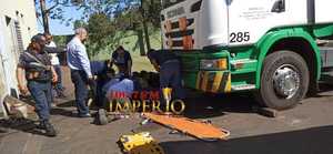 Mecánico sufre lesiones en un puesto de combustible - Radio Imperio 106.7 FM