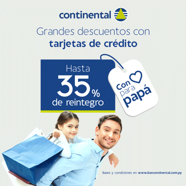 Banco Continental celebra el día del padre con descuentos exclusivos - Megacadena - Diario Digital