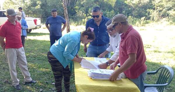 La Nación / Indert comienza proceso de titulación de tierras de Marina Cué