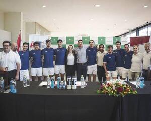 APT presentó al team nacional y la serie por el grupo 3 de la copa Davis en el CIT