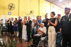 Luque: homenajean a héroes de la Guerra del Chaco con presencia de uno de los cuatro excombatientes vivos de la contienda - Nacionales - ABC Color