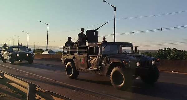 AUDIO: Militarización en el Sur: Llega el primer contingente de uniformados a Itapúa - Ancho Perfil - ABC Color