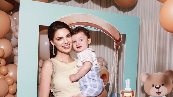 Nadia Ferreira celebró el primer año de su bendición