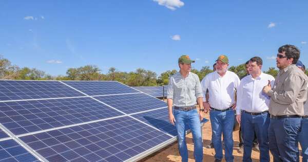 La Nación / Verifican avances en trabajos en paneles solares de Alto Paraguay