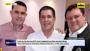 Tomás Romero Pereira: Fiscalía incautó documentación municipal tras denuncia por malversación  - ABC Noticias - ABC Color