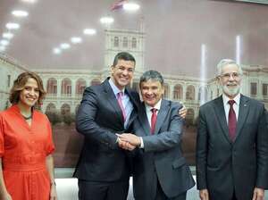 Peña se reunió con ministro de Brasil para compartir experiencias sobre programas sociales - Nacionales - ABC Color