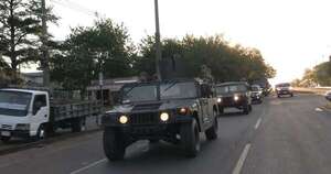 La Nación / Grupo de Fuerzas Especiales llegó a Encarnación para brindar apoyo