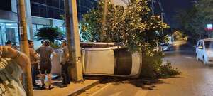 Aparatoso accidente de tránsito sobre Médicos del Chaco - Policiales - ABC Color