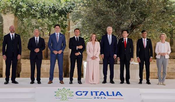 Arranca la cumbre italiana del G7 centrada en la ayuda a Ucrania - Mundo - ABC Color