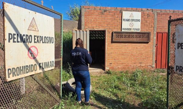 Policía en alerta ante hurto de explosivos en Itapúa
