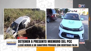 Cae presunto miembro del PCC en Fernando de la Mora - Noticias Paraguay