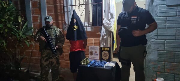 Joven que salió en libertad hace unos meses fue detenido por venta de drogas - Megacadena - Diario Digital