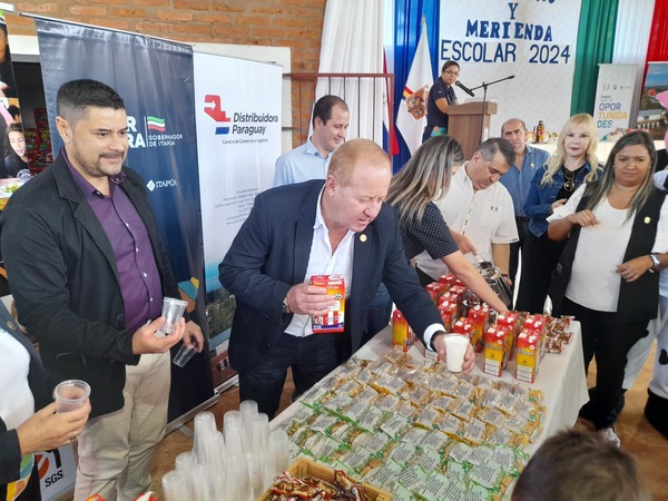 Compromiso por la alimentación: Merienda escolar llega a Itapúa
