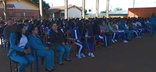 Primer aniversario del Colegio Nacional "Rebeca Fortunata Alen"