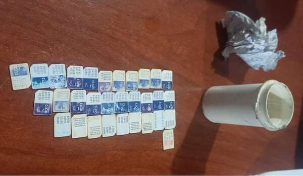 Presumen que chips incautados en poder de exconcejal narco de Tomás Romero Pereira, iban a ser ingresados al Cereso - Policiales - ABC Color
