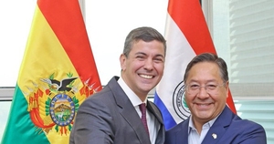 La Nación / “Fructífera reunión bilateral”, afirmó Peña sobre su encuentro con su par boliviano Luis Arce