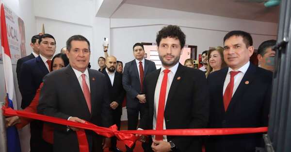 Diario HOY | Cartes inaugura espacio Educal-Anr en una seccional