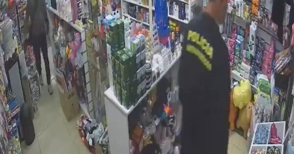La Nación / Disfrazados de policías asaltaron un local en Ñemby