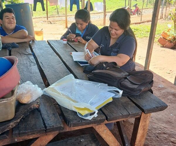 USF Itá Verá realiza vacunación en territorio social
