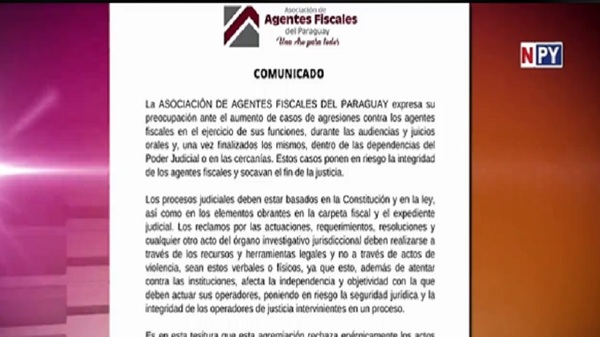 Fiscal fue amenazada de muerte por un adolescente - Noticias Paraguay
