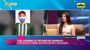 Joel y Mica, los tiktokers del momento: a través de un trend, muestran nuestras tradiciones - Ensiestados - ABC Color