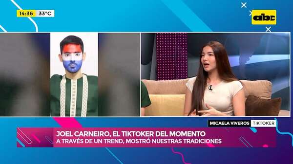 Joel y Mica, los tiktokers del momento: a través de un trend, muestran nuestras tradiciones - Ensiestados - ABC Color