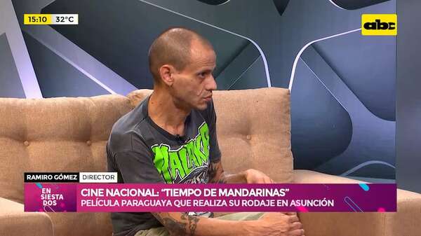 “Tiempo de Mandarinas”, de Ramiro Gómez: película paraguaya que realiza su rodaje en Asunción - Ensiestados - ABC Color