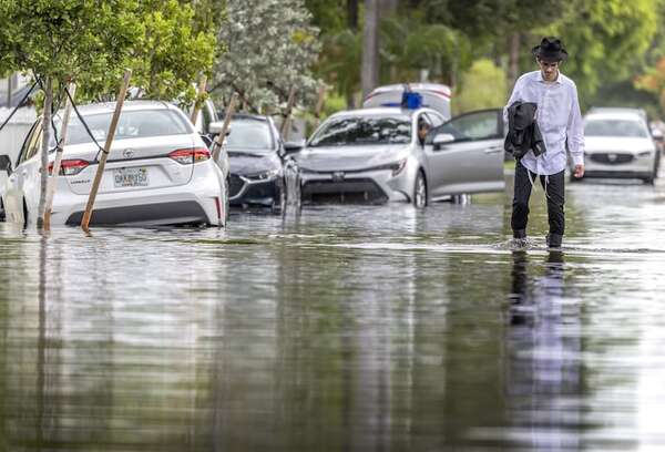 Florida declara el estado de emergencia por graves inundaciones en cinco condados sureños - Mundo - ABC Color