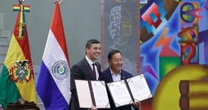 Diario HOY | Peña y Arce acuerdan fortalecer inversión entre Bolivia y Paraguay