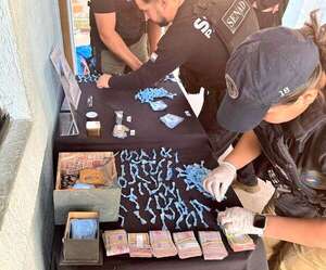 Microtráfico: Senad allana “supermercado” de drogas en Asunción - Policiales - ABC Color
