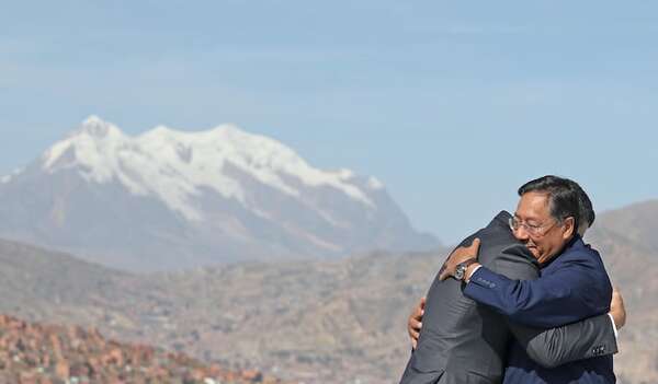 Los tres ejes del acuerdo entre Santiago Peña y su par de Bolivia - Nacionales - ABC Color